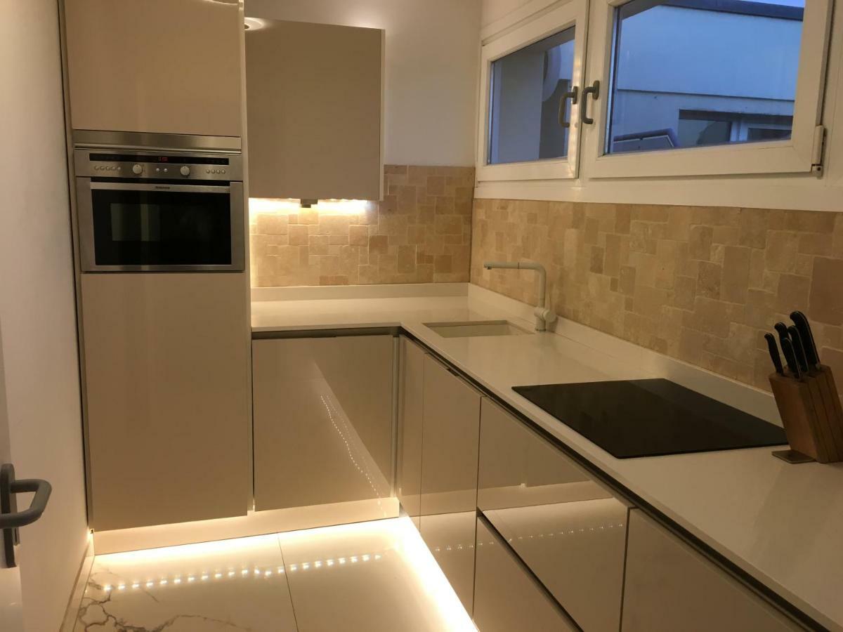 Moderne Wohnung Leipzig Exteriör bild
